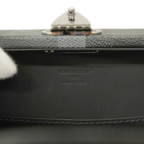 Louis Vuitton Damouflage Handle Trunk Handbag N00059 Black 2-Way Bag for Men - Picture 5 of 9